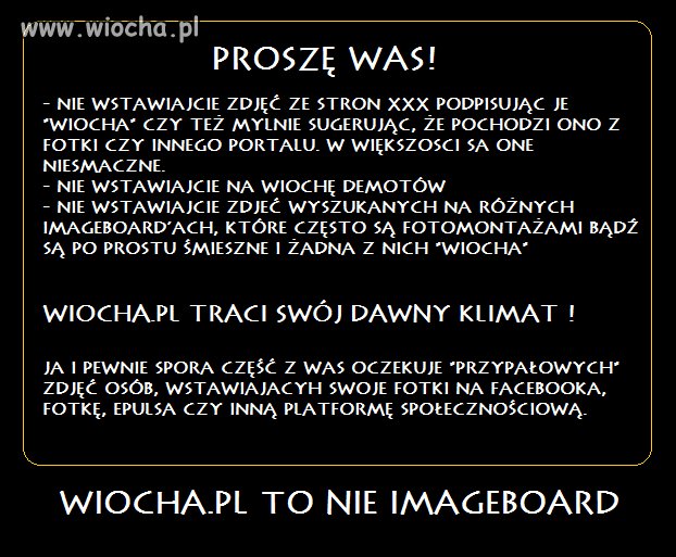 Wiocha? Chyba nie bardzo?