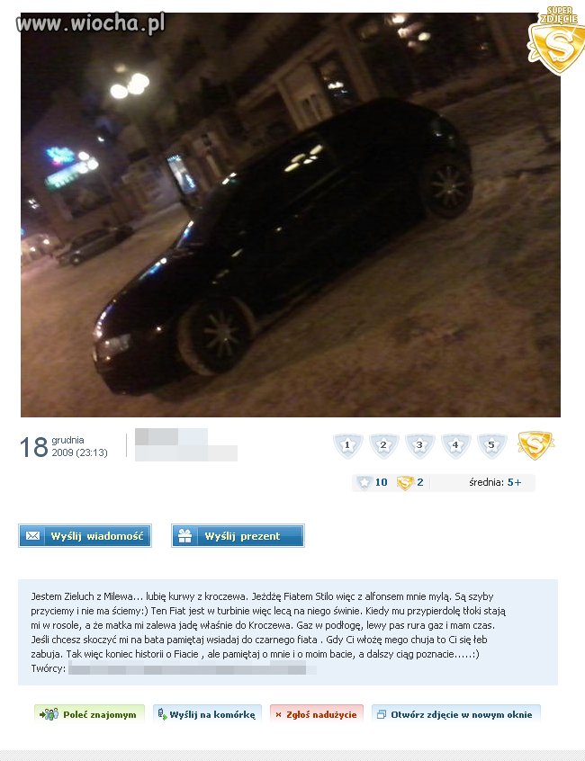 Jestem Zieluch z Milewa..