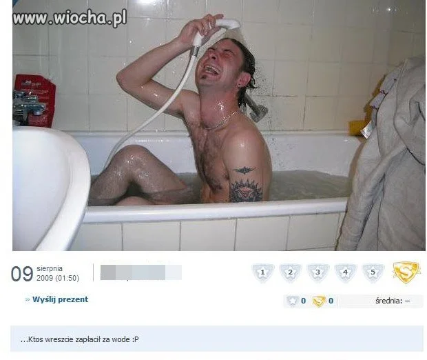 Widok uśmiechu...