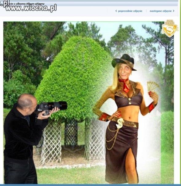 Mistrzyni photoshopa.