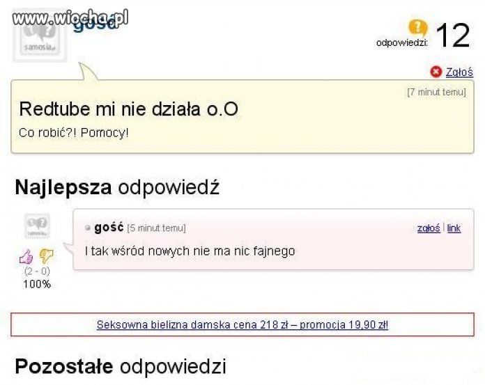 Ojej biedaczek 