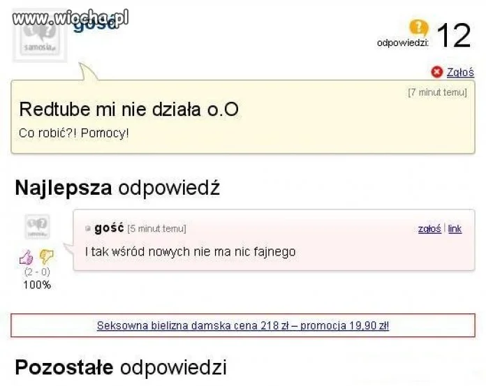 Ojej biedaczek 