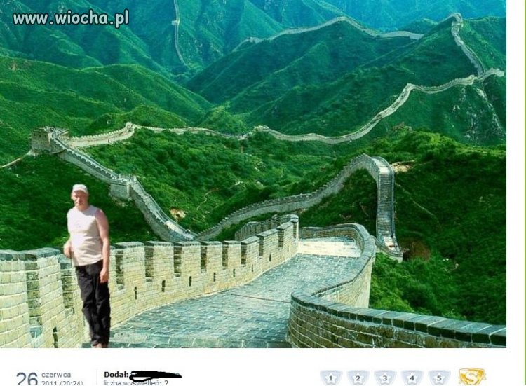 Niestrudzony mistrz photoshopa pozdrawia