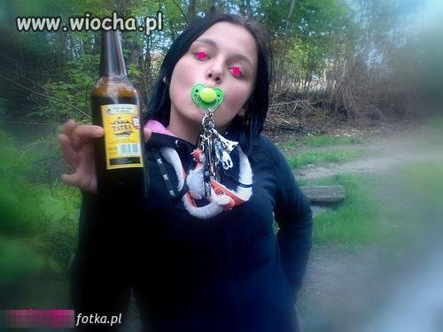 Ledwo odeszła od cycka.