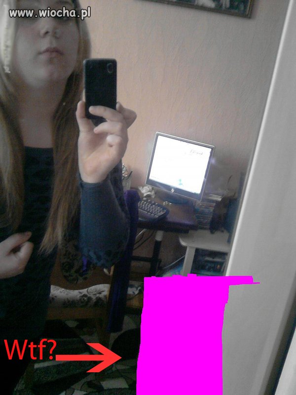 Słitaśna focia w lustrze +