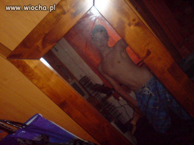 Sweet fota w lustrze