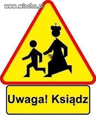 Uwaga ! Ksiądz !