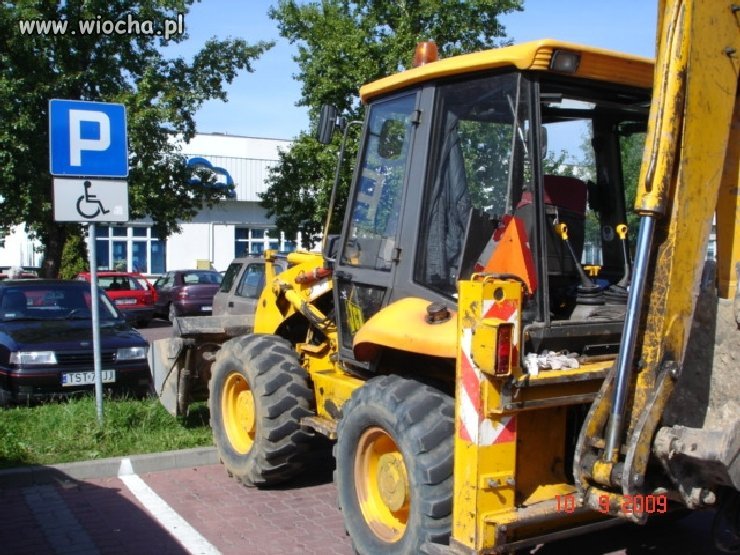 Taak, zapewne inwalida 