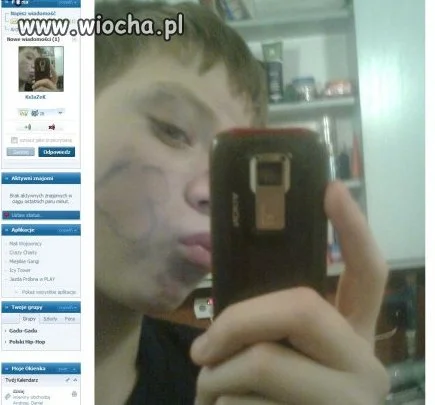 Słit focia na nk.