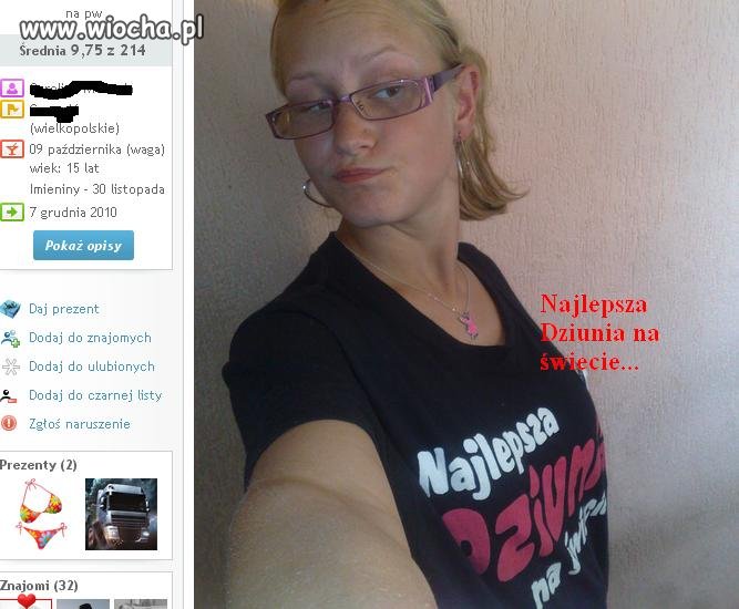 I' Najlepsza dziunia na świecie