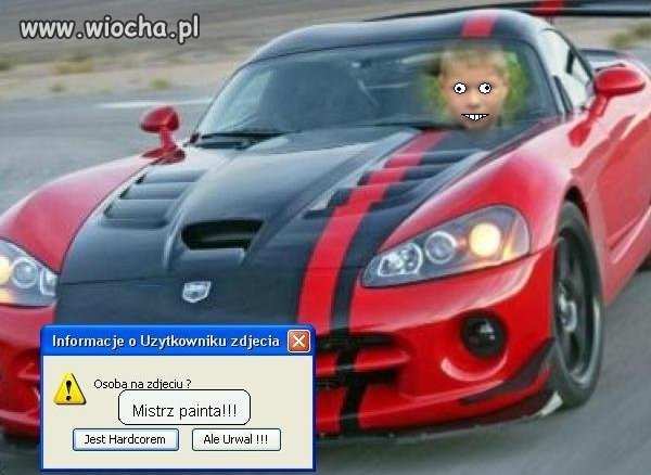 Ja i mój Dodge Viper!