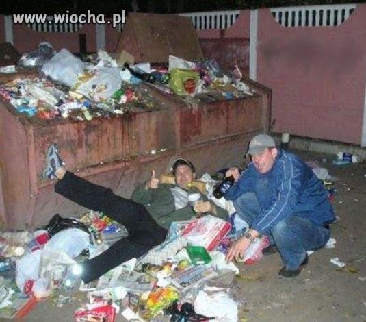 Takie tam w śmieciach