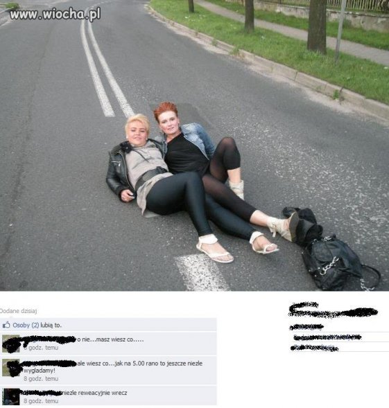 Takie tam...na ulicy po imprezce