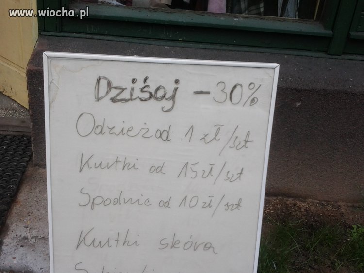 Pozdrawiam ludzi pracujących w tym sklepie