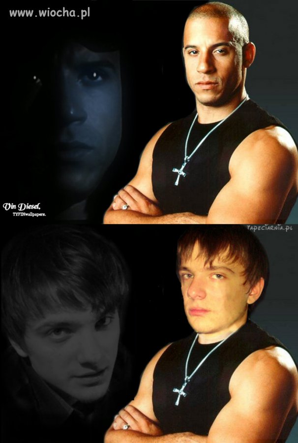 Vin Diesel - Zły brat bliźniak 