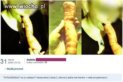 Promocja Marchewki. 