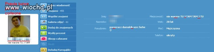 "Po(rz)erac"z hahaa..