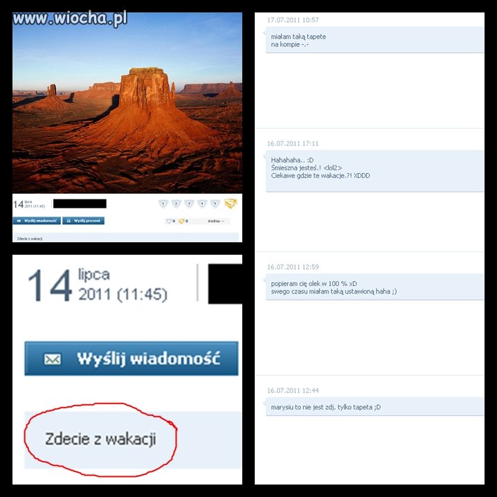 ''Zdecie z wakacji''