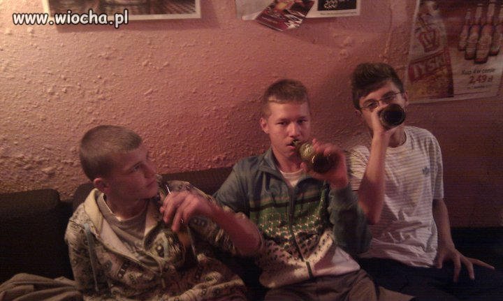 Cześć mamy po 14 lat, pijemy piwo i jesteśmy fajni