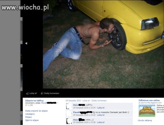 Dla niego "Cieniasek jest Boski!"