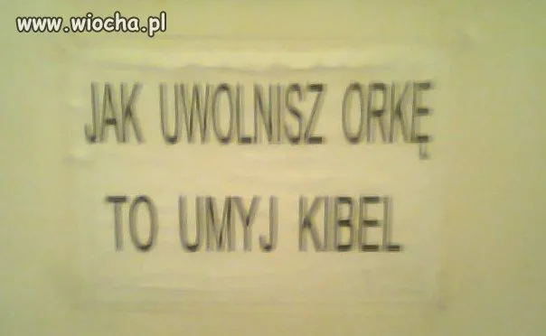Takie tam w kibelku