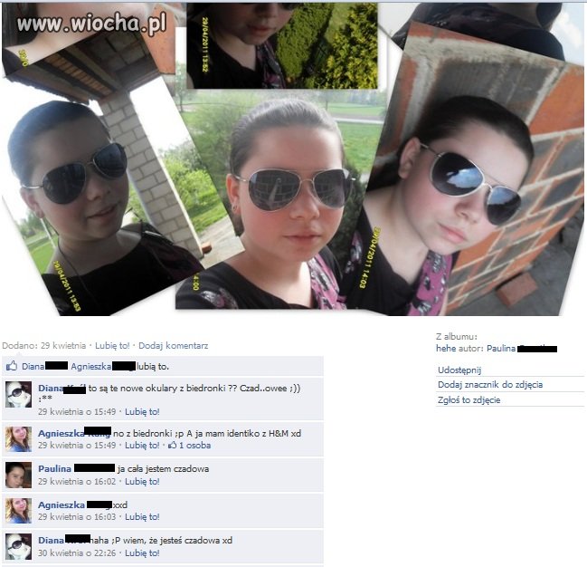 Okularki z Biedronki
