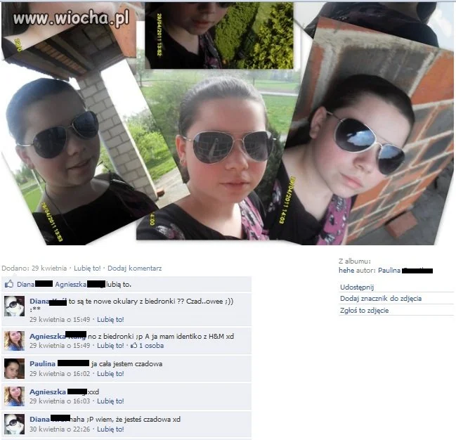 Okularki z Biedronki