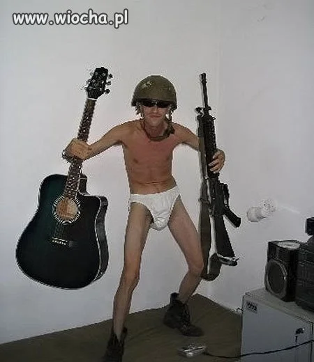Lans na gitarę i giwerę 