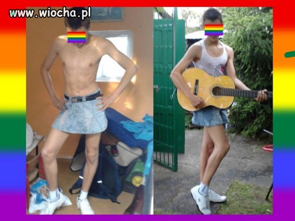 Tak jak sie urodził tak pozostał