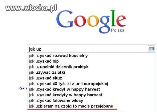 Zemsta wujka Google