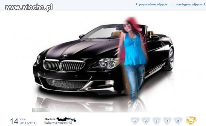 Effa w roli modelki bmw i jej zdolności przenikania