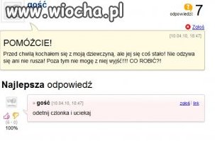 Moja dziewczyna się nie rusza...