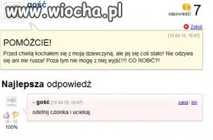Moja dziewczyna się nie rusza...