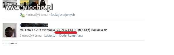 Jego maluszek?