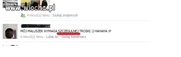 Jego maluszek?