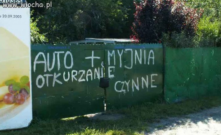 Poproszę mycie..