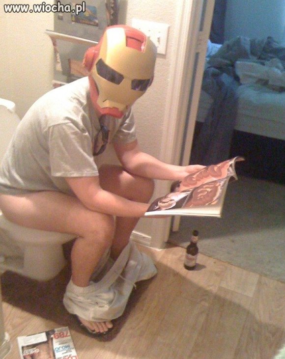 Nawet Ironman robi kupe