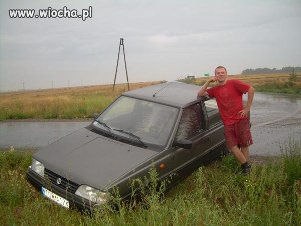 Wpadłem do rowu
