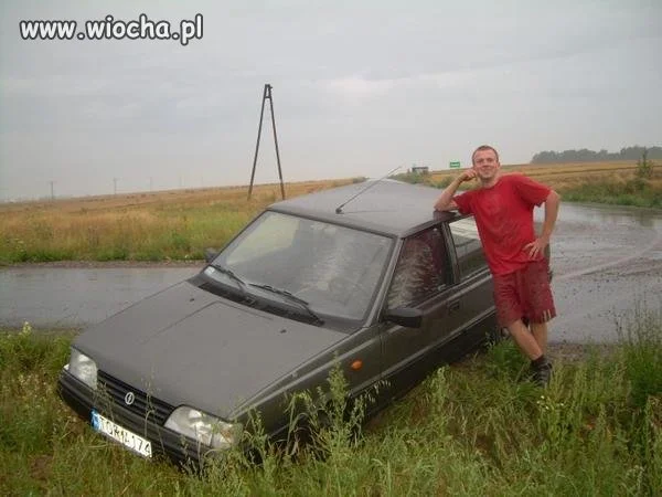 Wpadłem do rowu