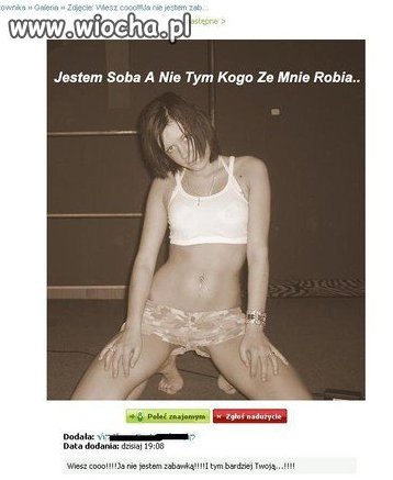 "jestem sobą"