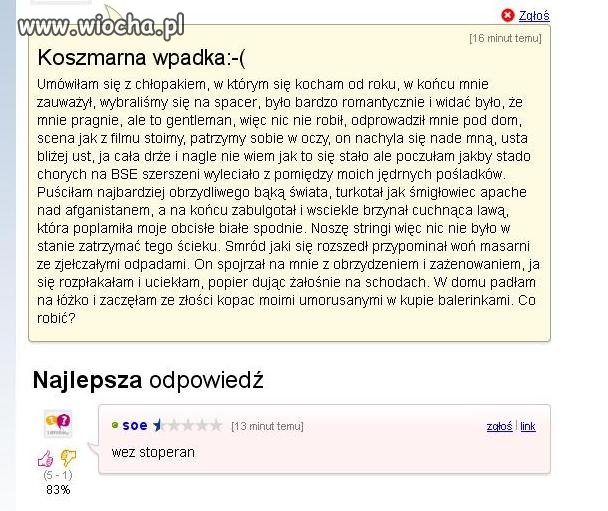 Koszmarna wpadka