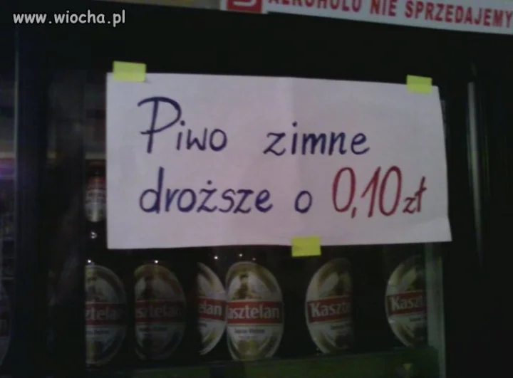 Ale zdzierstwo 