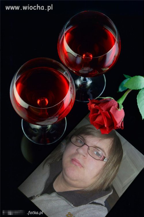 Wino, kwiaty