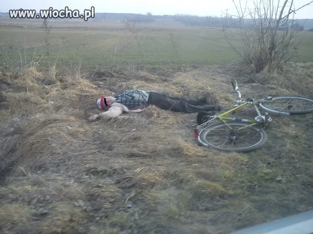 Zaniemógł :P 