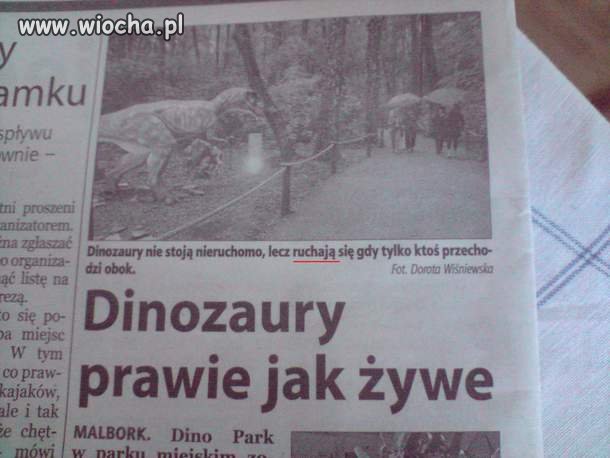 Dinozaury prawie jak żywe