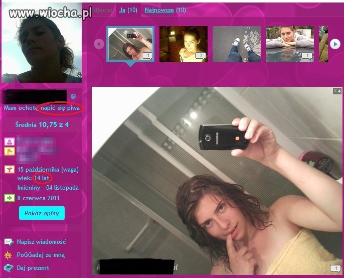 Chciala byc SEXI (14lat)