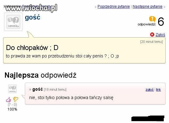Głupie pytanie...