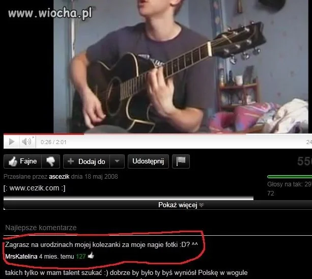 Nagie fotki za wokal
