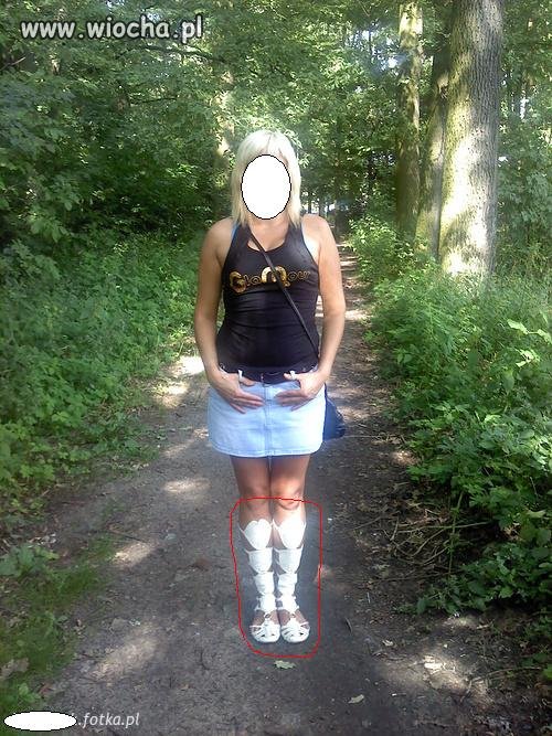 Niby nie kozaczki, lecz...lans 35-letniej laski 