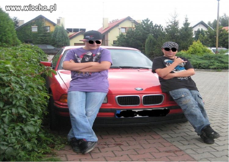 Nie ma to jak zaszpanować bmw sąsiada